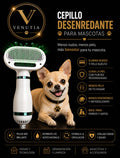Cepillo Desenredante para Mascotas/ Elimina nudos y pelos